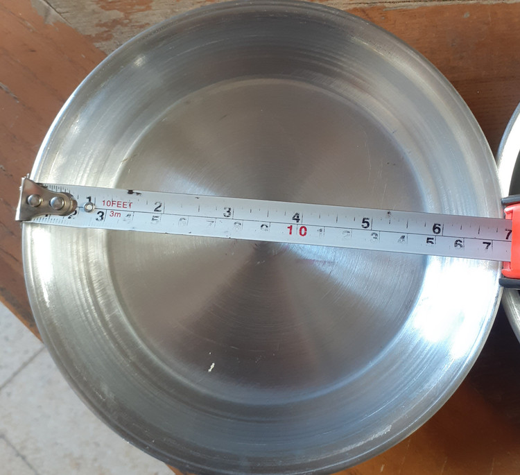 سینی روحی لبه ساده ( قطر ۱۷ سانت )
