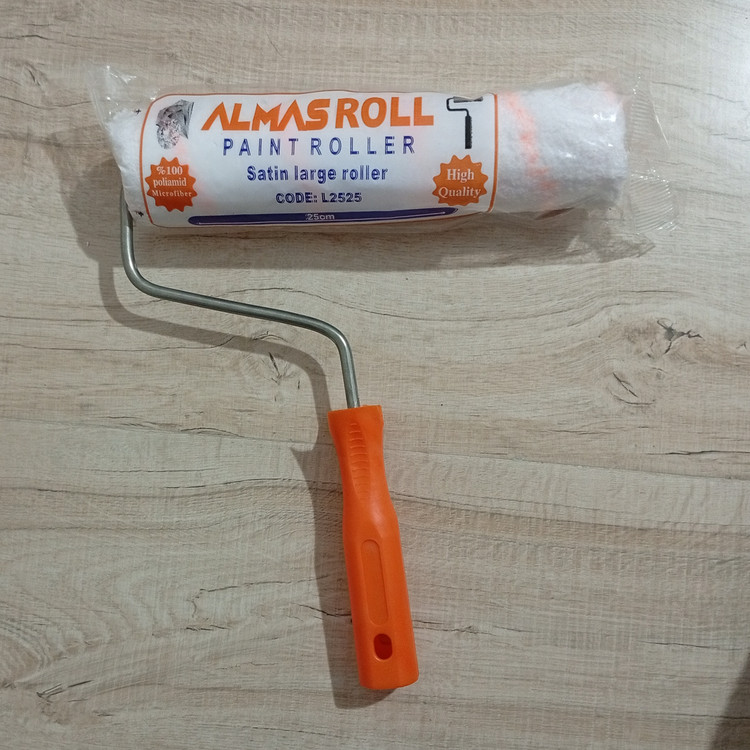 غلطک رنگ 25 سانت قطور الماس رول کد L2525