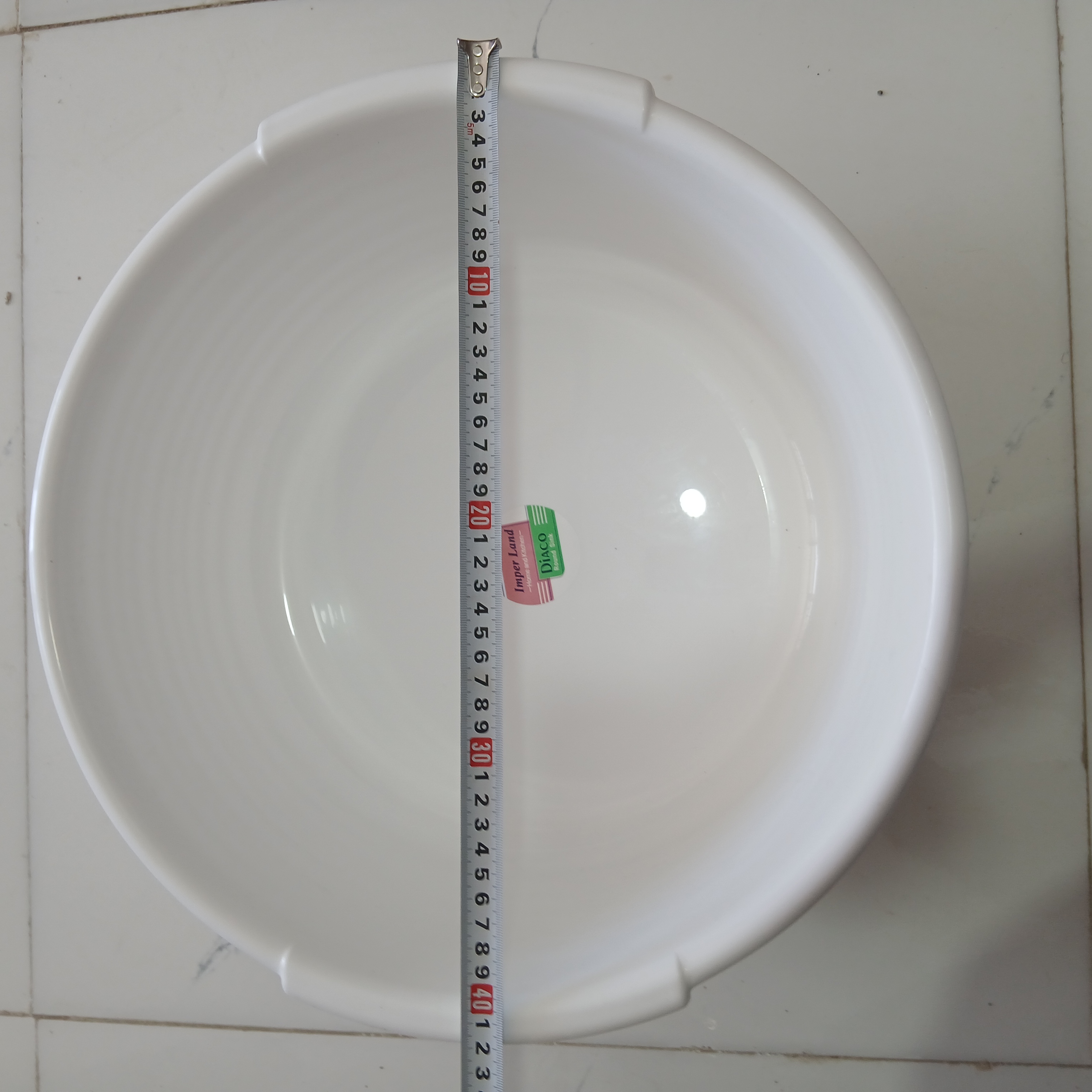 لگن پلاستیکی گرد دیاکو سایز ۲