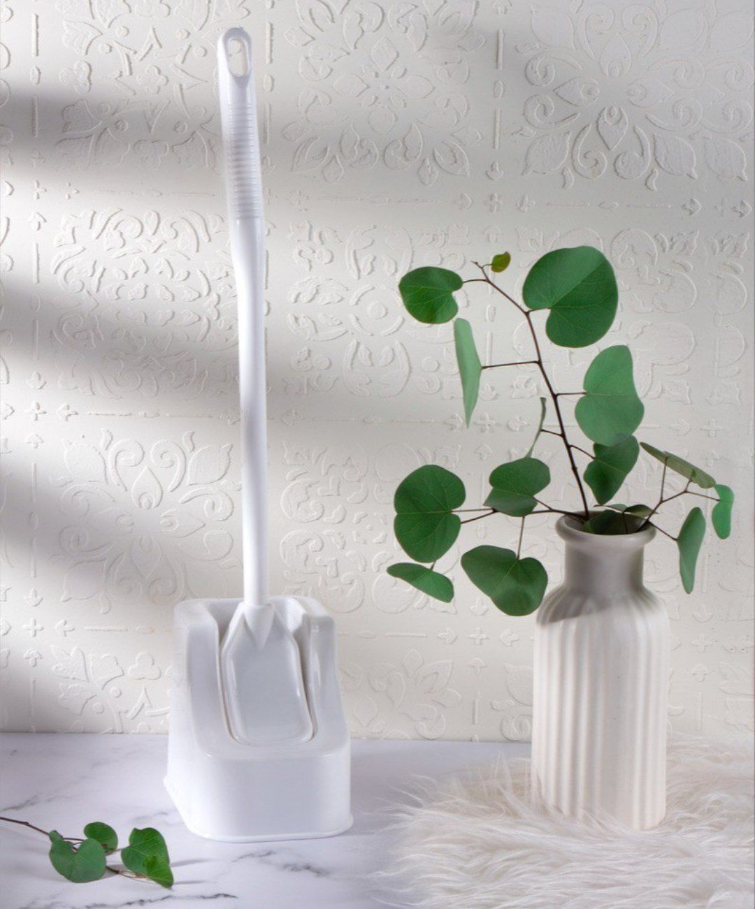 فرچه توالت شوی مهتا همراه پایه مربع