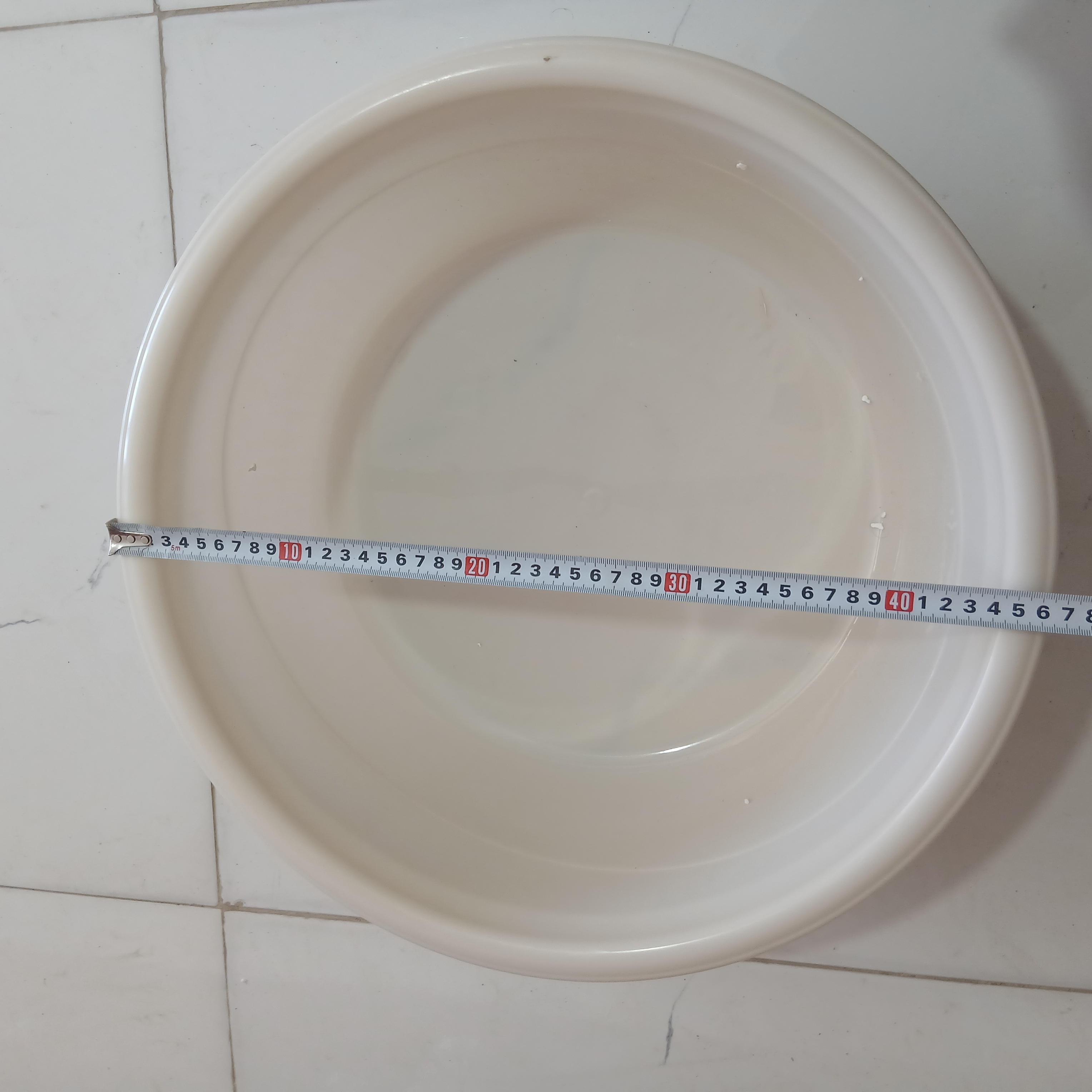 لگن پلاستیکی گرد ترگل اندیشه  سایز 5 (لگن حمام)