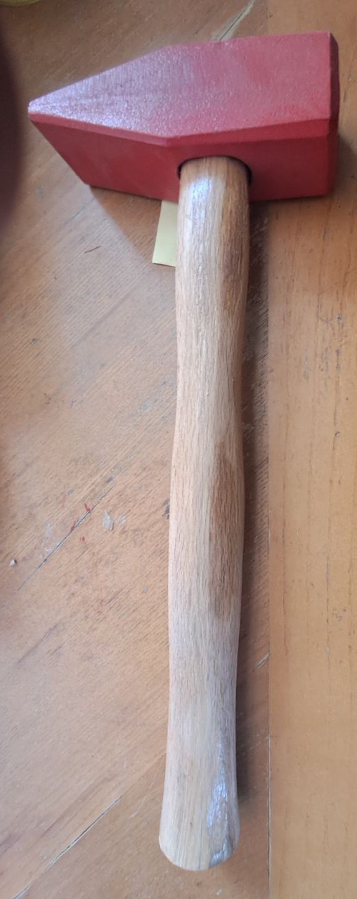 چکش ۱۰۰۰ گرمی دسته چوبی