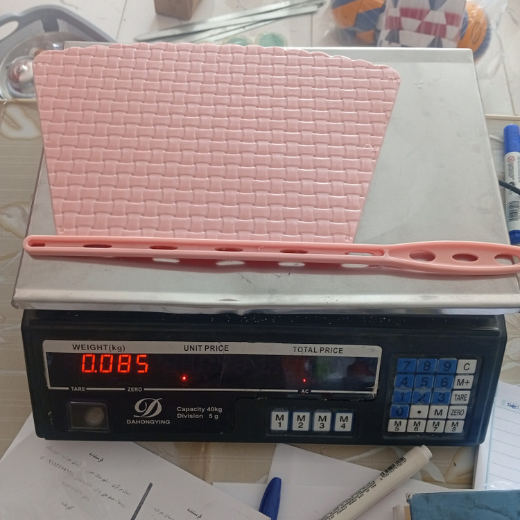 بادبزن پلاستیکی مدل حصیری