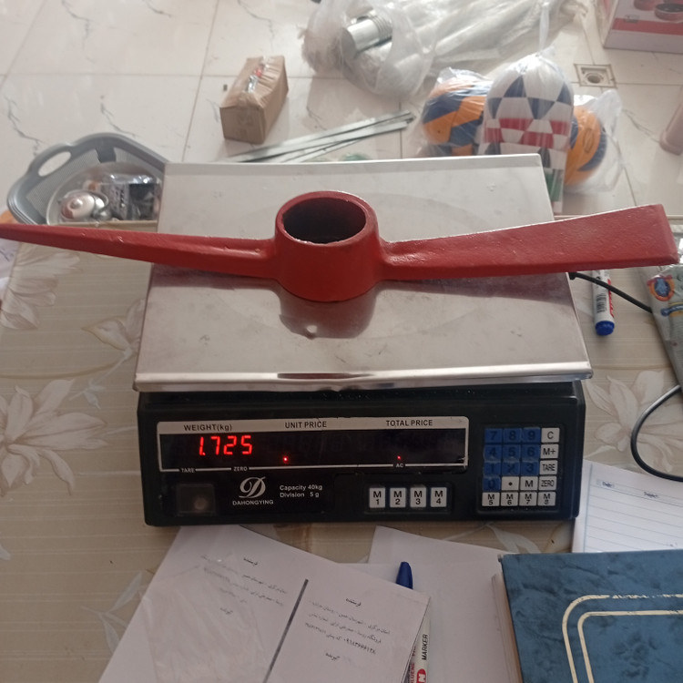 کلنگ دو سر ریخته گری قرمز