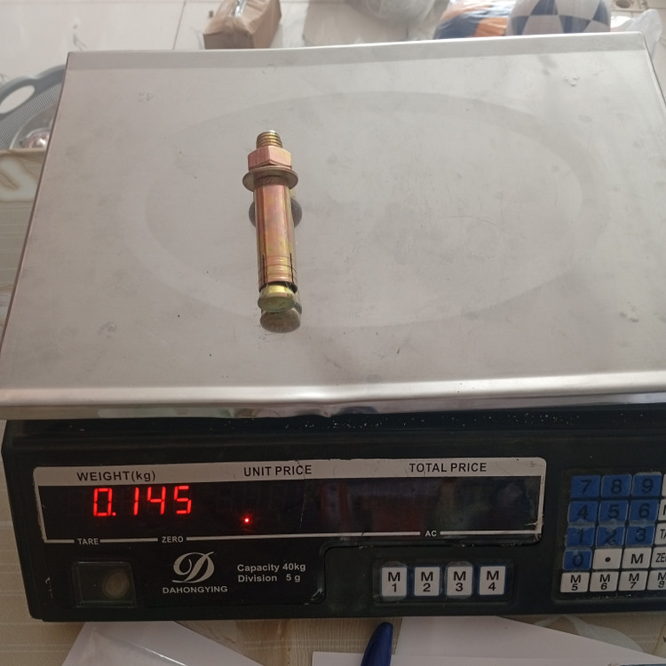 رولبولت زمینی قطر ۱۴ میلیمتر طول ۱۰ سانت