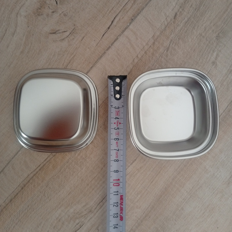 اردو خوری استیل تک نقره ای