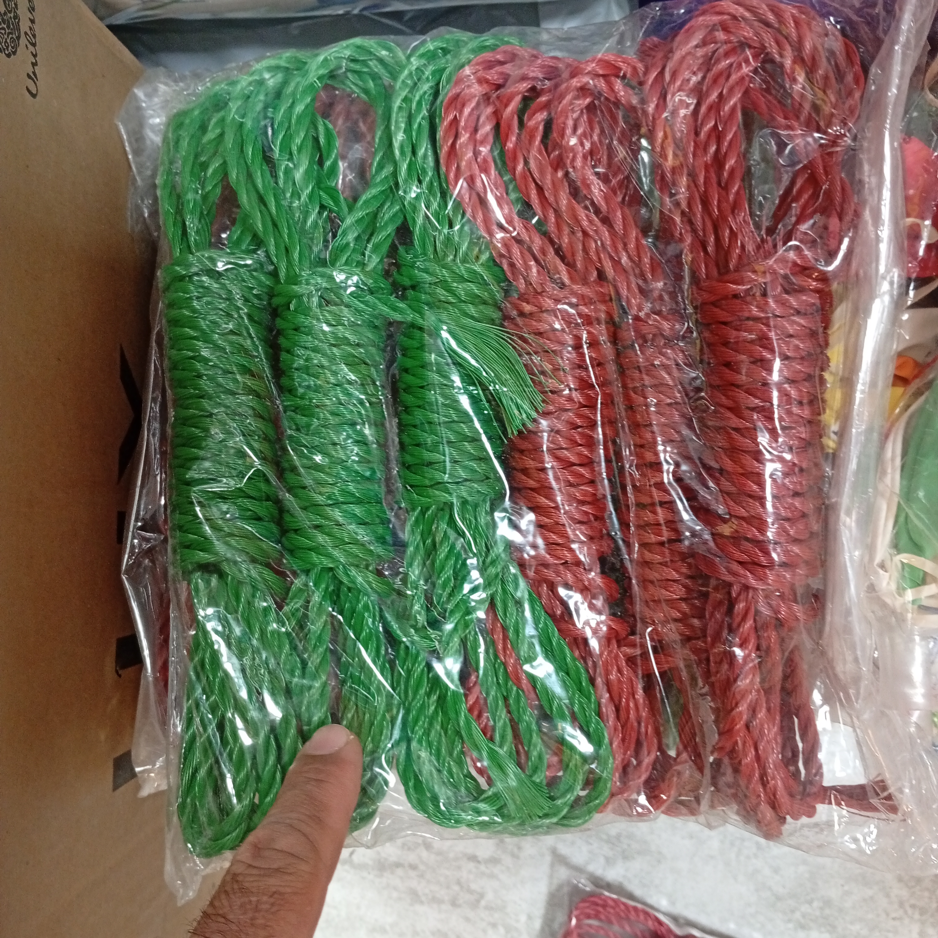 طناب پلاستیکی متوسط  بسته کوچک شماره 6
